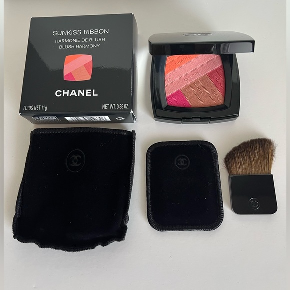 Chanel Sunkiss Ribbon Blush Harmony ULTRA RARE TO FIND -NEW NEVER USED - Picture 2 of 3